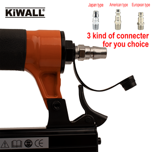 Воздушный степлер 21Ga, 8016 #6-16 мм, степлер для маникюра, штапель для гвоздей, набор инструментов для работы с плотником, U-образные ногти - Product Image 3