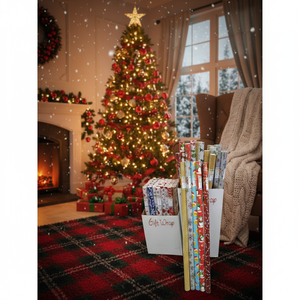 66 piezas/caja, 40 pies cuadrados. Papel de Regalo Navideño Recubierto, Papel Kraft Desechable para Envolver Regalos, Ropa y Envíos, Modelo 10346 - Product Image 3