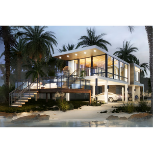 Casas Prefabricadas <span class=keywords><strong>de</strong></span> Bajo Costo en <span class=keywords><strong>Venta</strong></span>, Precios <span class=keywords><strong>de</strong></span> Villas Prefabricadas <span class=keywords><strong>de</strong></span> Acero Ligero - Product Image 2
