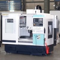 Fresadora Vertical Fanuc de 4 Ejes para Trabajo Pesado con Servomotor Universal, Económica para Metal