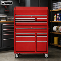 Armoire à outils verrouillable de 41 pouces en acier inoxydable SS430, durable et robuste, multifonctionnelle, pour le rangement dans les garages et les ateliers