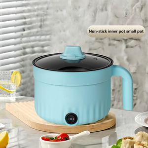 Mini-<span class=keywords><strong>cuiseur</strong></span> électrique léger avec revêtement antiadhésif et couvercle en verre trempé pour la maison - Product Image 4