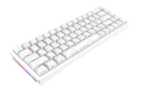 Clavier mécanique DIY pleine taille avec étui portable et interrupteurs interchangeables à chaud, option clavier laser - Product Image 2