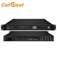 Système IPTV pour hôtel et hôpital, tuner HD MI, entrées IP multiples avec fente pour carte multi-protocoles, serveur IPTV