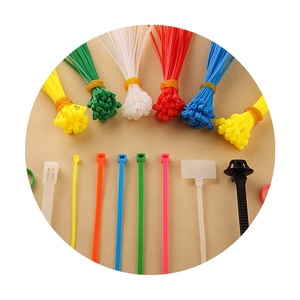 Chine usine réutilisable <span class=keywords><strong>attache</strong></span> de câble en plastique en nylon blanc - Product Image 2