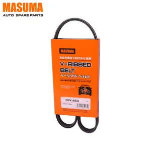 3PK-850 MASUMA Auto spare part Transmission Parts 3 PK belt 90916-02575 90916-02576 90916-02714 90916-02742 99363-30850