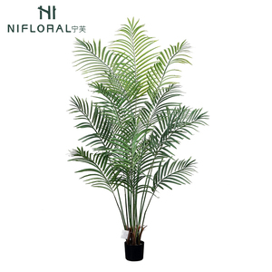 Hot Sale 1.6m Bonsai <strong>Palm</strong> <strong>Trees</strong> <strong>Artificial</strong> Hawaii <strong>Palm</strong> Plant <strong>Tree</strong> for Home Decoration - Product Image 2