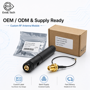 Dual-Band Omnidirectional Rubber Duck RF Antenna Module <strong>2</strong>.4GHz 5.8GHz 5dBi Gold-plated SMA 50 Ohm 360 Coverage Wireless WiFi IoT - Product Image 6
