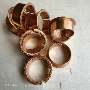 Rodamientos Deslizantes Autolubricantes Sin Aceite FB090 Hechos de Bronce Plegado-FB090F 1.0kg Aplicación Mecánica - Product Image 1