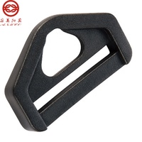 Boucle de ceinture en plastique boucle de sangle plat d anneau pour sac à dos sangle