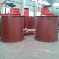 Tanque de Lixiviación de Oro Portátil y Fijo de 260 KG, Equipo de Minería Industrial con Motor AC y 1 Año de Garantía