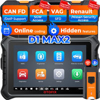 Herramienta de Codificación OBD2 Otofix D1 Max2, Escáner de Diagnóstico Universal WiFi para Autos con Soporte para Android y Múltiples Idiomas