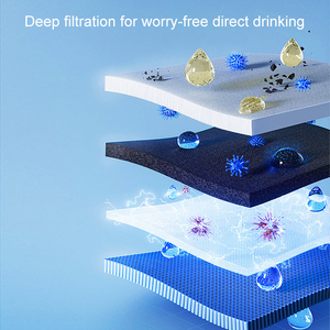 Pet Smart Automatic Eco-Friendly Safety Small Animals Water Bowl Plastic 5-Layer Filtration System 2.6L 4000mAh Pet - Product Image 5