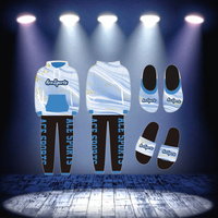 Ace Sports Mystique Cheer Ensemble d'échauffement personnalisable pour filles très vendu OEM Design Logo personnalisé Taille XXXS Fabriqué à partir d'uniformes en spandex