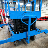 Plateforme élévatrice mobile hydraulique anti-basculement polyvalente pour la rénovation d'ateliers et le remplacement de lampadaires