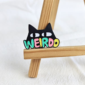 Insignias de Solapa Huecas 3D de Aleación de Zinc, Insignias de Metal Personalizadas al por Mayor y Insignias de Esmalte - Product Image 5