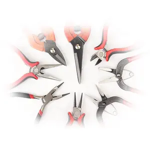 Hand Tool Multifunction Wire Stripper Cutter Pliers Long Nose Pliers Diagonal Pliers Set