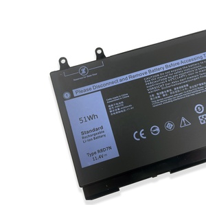 51Wh R8D7N 4GVMP 1V1XF RF7WM W8GMW Laptop-Akku für Dell Latitude 5400 5500 Precision3540 3550 Inspiron 7590 7591 2-in-1 - Product Image 2