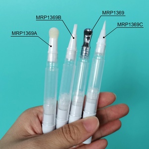 ปากกาลิปออยล์แบบหมุนได้ ปรับแต่งได้ บรรจุภัณฑ์แบบรีไซเคิล สำหรับครีมบำรุงรอบดวงตา น้ำมันทาเล็บ ลิปออยล์ 2 มล. พร้อมหัวแปรงโลหะ - Product Image 5
