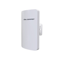 COMFAST CF-E110N Puente Inalámbrico CPE de Alta Velocidad de 300 Mbps y 2.4 GHz con Antena y Potencia de Salida de 200 mW para Comunicación y Redes