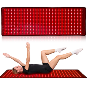 2025 nueva llegada uso doméstico 70,9x24 pulgadas cuerpo completo 660nm 850nm infrarrojo cercano terapia de luz roja manta Mat - Product Image 1