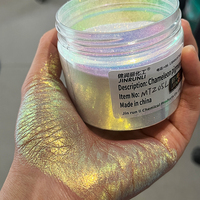 Pigment multichrome Aurora caméléon transparent éblouissant de qualité cosmétique