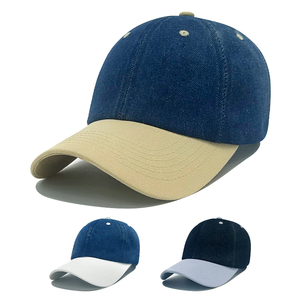 หมวกแก๊ปทรง Dad Hat แบบไม่มีโครง 6 แผง ผ้าฝ้าย 100% สำหรับผู้ชายและผู้หญิง พร้อมปักโลโก้ตามสั่ง ขายส่ง - Product Image 1