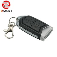 Télécommande de porte roulante ZAB-COPY-CQ3 à 4 boutons, code fixe et programmable, en plastique