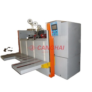 Semi-automatico scatola di cartone ondulato macchina di cucitura - Product Image 5