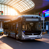 Autocar de tourisme de luxe SYC6120BEV/K12E pour aéroport, complexe hôtelier et école, 46 places, bus urbain, prix compétitif