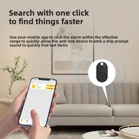 Traceur GPS intelligent Bluetooth pour animaux de compagnie, localisateur anti-perte en ABS, autonomie de 1 an, mini, compatible Android, alarme de rappel