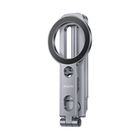 Support de téléphone pliable magnétique multifonctionnel Yesido en alliage d'aluminium avec poignée antidérapante en silicone, pour main et bureau, C231