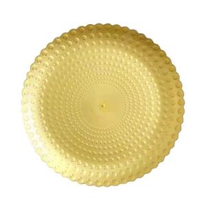 Assiette de fête ronde <span class=keywords><strong>originale</strong></span> en or pour table de mariage, assiettes en plastique pour chargeur de mariage - Product Image 5