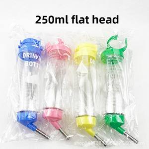 Fuente <span class=keywords><strong>para</strong></span> beber al vacío de plástico ecológica de Chinchilla de oso dorado de patrón sólido <span class=keywords><strong>para</strong></span> hámster mascota conejillo de indias bola conejo - Product Image 4