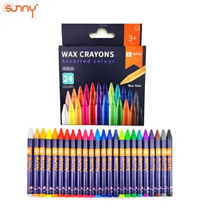 Kids Crayons Children Use Kids Crayon Drawing Wax Crayons Toddler Products 48 PCS Kids Crayon