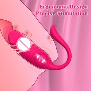 Gerçekçi Titreşimli Yapay Penis USB Uygulama Kontrollü Vajina Anal Klitoral Çift Oyunları Titreşimli Külot Vibratör Kadınlar için Seks Oyuncakları - Product Image 4