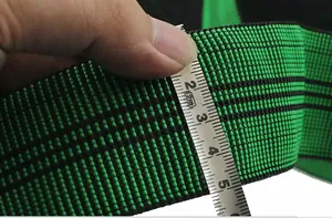 Оптовая продажа прочной эластичной ленты из полипропилена XD Factory, 50 мм, зелено-желтая, высокоэластичная, для мебели и обивки диванов (бинт) - Product Image 5