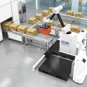 Palletizer Robot Palletizing Machine <b>Stacking</b> Moving Wooden Boxes Automatic Efficient <b>Box</b> Carton Robotic Arm Palletizer Palletiz - Product Image 1