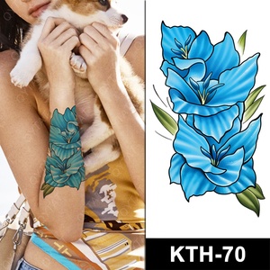 Vente en gros Nouvelle Arrivée Sûr Étanche Femmes Belle Eau Couleur <span class=keywords><strong>Dos</strong></span> <span class=keywords><strong>Épaule</strong></span> Bras Jambe Temporaire Fleur Autocollants De <span class=keywords><strong>Tatouage</strong></span> - Product Image 3