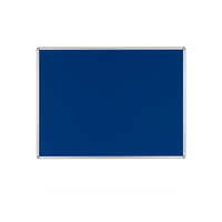 Tableau d'affichage de bureau ZHONGJIA, tableau d'affichage mobile avec matériau en panneau de fibres, disponible en rouge/bleu/vert/gris