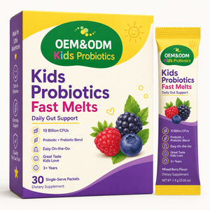 Poudre Probiotique Bio pour Enfants Marque Blanche LGG BB-12 20 milliards UFC Sans Gluten Soutien Immunitaire Santé Intestinale Digestion Cerveau NSF-GMP - Product Image 6
