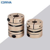 Accouplement flexible à disque Cdriva en aluminium à simple/double diaphragme pour moteur servo et tige de vis
