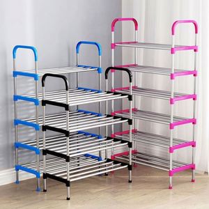 <b>Shoe</b> <b>Rack</b> Wholesale <b>Shoe</b> <b>Rack</b> Simple Multi-layer Door <b>Shoe</b> Cabinet Dust Free - Product Image 3