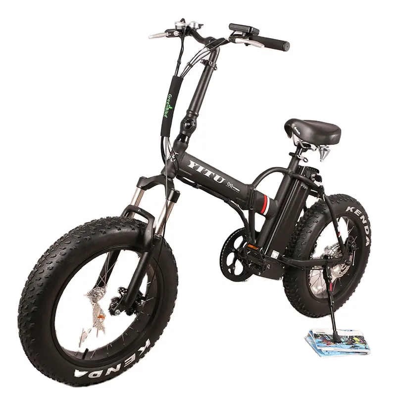 ออกแบบใหม่ 20 นิ้วไขมันยางพับจักรยานสําหรับผู้ใหญ่ 48V 1000w ไฟฟ้าจักรยานพับไฟฟ้าจักรยาน
