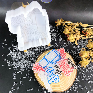 Moule de moulage en résine de silicone fait main Kingnoo, forme irrégulière, 1 pièce, style DIY, ornements décoratifs, outils pour gâteaux, en stock dans le Hebei - Product Image 5