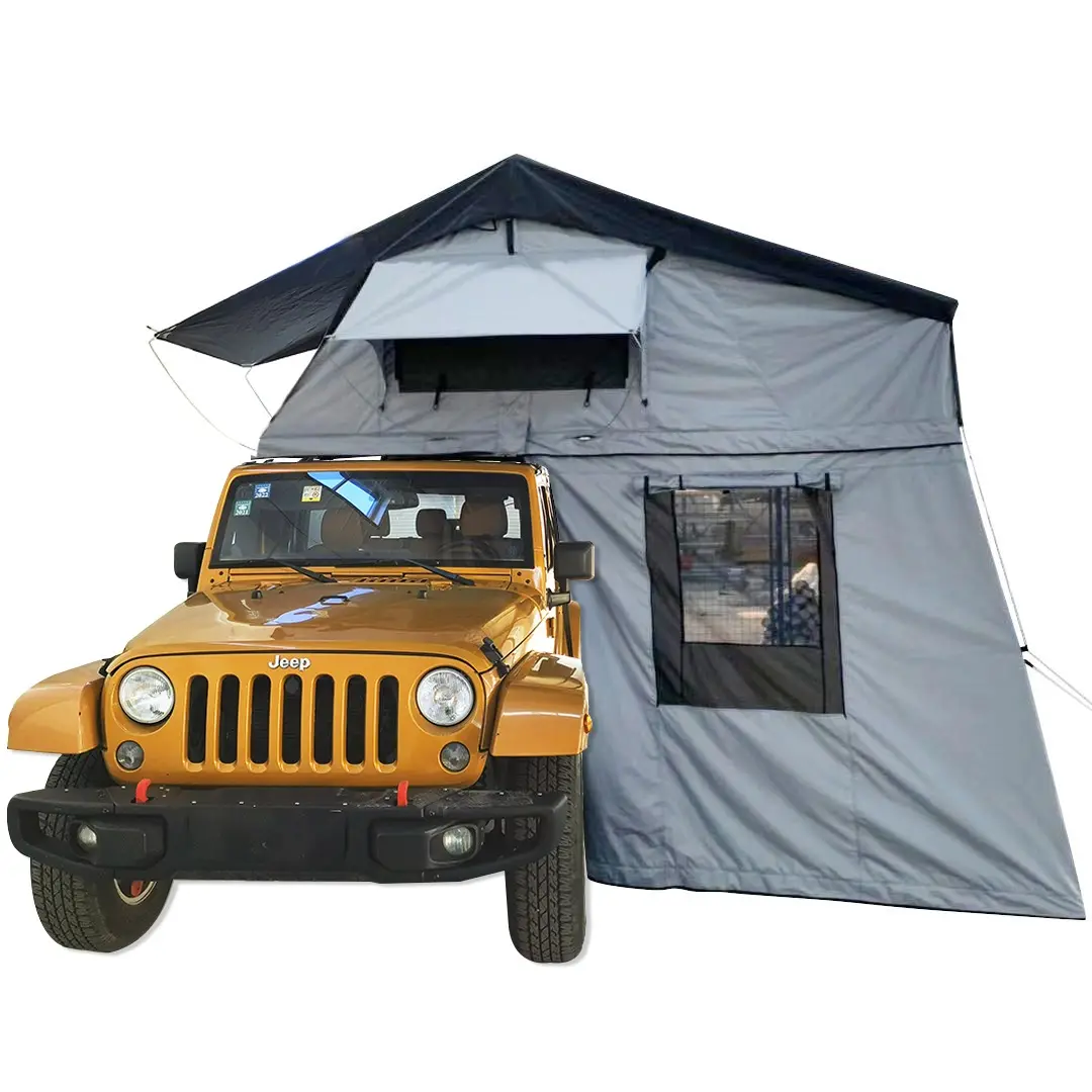 Tenda da tetto da campeggio impermeabile all'aperto tenda da tetto in alluminio per Camper 4 x4 tenda da tetto