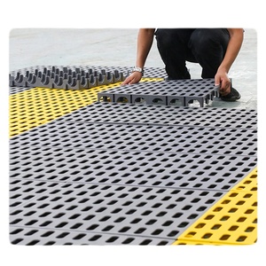 Rejilla Modular de Vinilo Encastrable de 5 mm de Grosor para Uso en Interiores, Rejilla para Piso de Lavadero de Autos, para Baño - Product Image 1