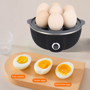Nouveau produit : Machine à petit-déjeuner compacte pour la maison, cuiseur rapide multifonctionnel en plastique PP de qualité alimentaire, capacité 7 œufs - Product Image 2