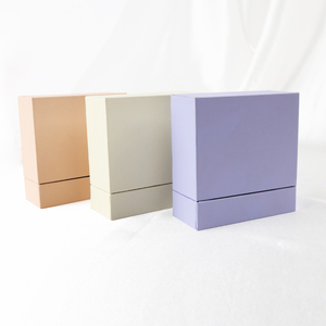 Cổ Vòng Cổ Mới Mỏng Ưa Thích Trống Valentine Trượt Giá Rẻ Cứng Nhắc Giấy Ngăn Kéo Đồ Trang Sức Bao Bì Hộp Với Ribbon - Product Image 3