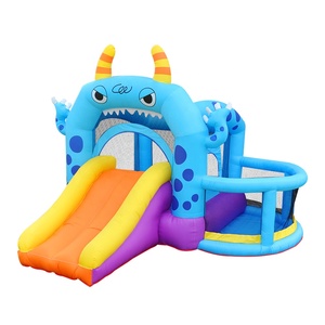 บ้านเป่าลมรูปมอนสเตอร์ตัวเล็กสำหรับเด็กกิจกรรมกลางแจ้งและในร่ม - Product Image 1